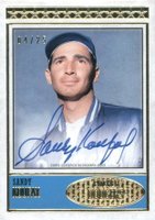 2018 Topps Brooklyn Collection Autographs #BC1SK Sandy Koufax Baseball Card