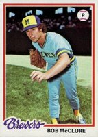 1978 Topps #243 Bob McClure Baseball Card
