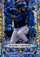 2024 Bowman Sterling Rookies #BSR13 Junior Caminero Speckle Refractor Baseball Card