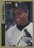 1993 Fleer Team Leaders #5 Frank Thomas Baseball Card
