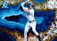 2025 Bowman Crystallized #BWC14 Carson Williams Gold Baseball Card
