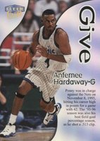 1998 Ultra Give And Take #7 Anfernee Hardaway Basketball Card