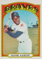 1972 Topps #299 Hank Aaron Baseball Card