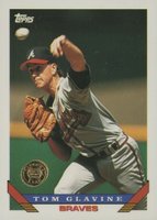 1993 Topps #280 Tom Glavine Colorado Rockies Inaugural Baseball Card