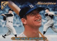 1996 Topps Gallery Masterpiece #MP1 Mickey Mantle Baseball Card