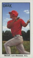 2011 Tristar Obak T-212 Minis #16 Mike Trout Baseball Card