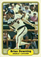 1982 Fleer #457 Brian Downing Baseball Card