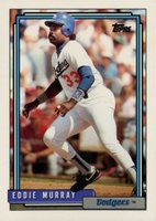 1992 Topps #780 Eddie Murray Baseball Card