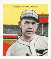 1933 Tattoo Orbit # Bill Hallahan Baseball Card