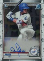 2020 Bowman Chrome Prospect Autographs #CPAAP Andy Pages Baseball Card