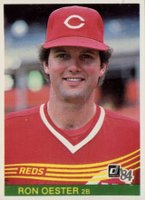 1984 Donruss #62 Ron Oester Baseball Card