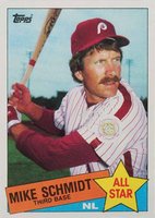 1985 Topps #714 Mike Schmidt Baseball Card