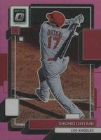 2022 Panini Donruss Optic #141 Shohei Ohtani Pink Baseball Card