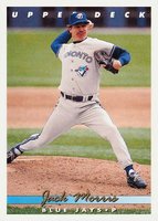 1993 Upper Deck #164 Jack Morris Baseball Card