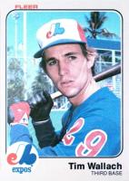 1983 Fleer #299 Tim Wallach Baseball Card