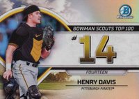 2023 Bowman Scouts' Top 100 #BTP14 Henry Davis Baseball Card