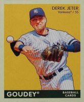 2009 Upper Deck Goudey #130 Derek Jeter Mini-Green Back Baseball Card