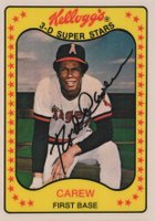 1981 Kellogg's #26 Rod Carew Baseball Card