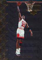 1995 Upper Deck Special Edition #SE100 Michael Jordan Gold Basketball Card