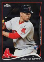 2014 Topps Chrome Update #US-20 Mookie Betts Baseball Card