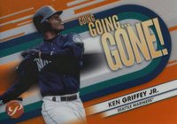 2023 Topps Pristine Going, Going, Gone! #GGG8 Ken Griffey Jr. Orange Baseball Card