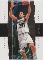 2003 Upper Deck Exquisite Collection #36 Manu Ginobili Basketball Card