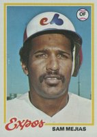1978 Topps #576 Sam Mejias Baseball Card