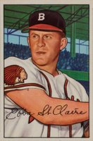1952 Bowman #172 Ebba St. Claire Baseball Card
