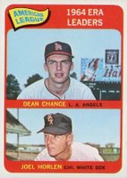 1965 O-Pee-Chee #7 N.L. ERA Leaders Baseball Card