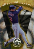 1997 Pinnacle Totally Certified #3 Matt Williams Platinum Gold Baseball Card