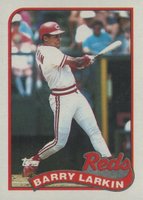 1989 Topps #515 Barry Larkin Baseball Card