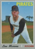 1970 Topps #703 Lou Marone Baseball Card