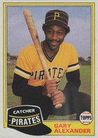 1981 Topps #729 Gary Alexander Traded Baseball Card