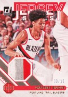2020 Panini Donruss Jersey Series #JSASM Anfernee Simons Prime Basketball Card