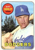 1969 Topps #289 Bart Shirley Baseball Card
