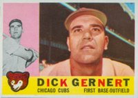 1960 Topps #86 Dick Gernert Baseball Card