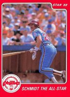 1988 Star Mattingly/Schmidt #4 Mattingly/Schmidt Schmidt the All-Star Baseball Card