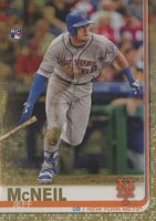 2019 Topps #281 Jeff McNeil Gold Baseball Card