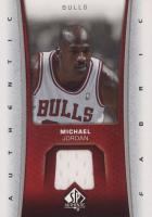 2006 SP Authentic Authentic Fabric #AF-MJ Michael Jordan Basketball Card