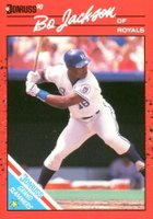 1990 Donruss Grand Slammers #12 Bo Jackson Baseball Card