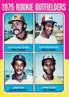 1975 Topps #616 Rookie Outfielders Baseball Card