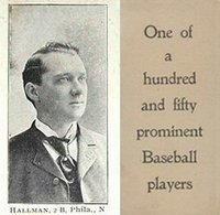 1903 Breisch-Williams (Type 1) !  # Bill Hallman Baseball Card