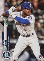 2020 Topps #64 Kyle Lewis Advanced Stat Baseball Card