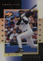 1998 Score Complete Players #3B Derek Jeter Gold Baseball Card