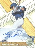 2019 Panini Elite Extra Edition #2 Bobby Witt Jr. Autograph Baseball Card