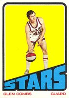 1972 Topps #194 Glen Combs Basketball Card