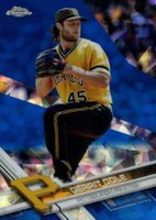 2017 Topps Chrome Sapphire Edition #587 Gerrit Cole Baseball Card