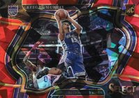 2022 Panini Select #294 Keegan Murray Red Cracked Ice Basketball Card