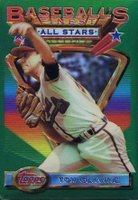 1993 Finest #87 Tom Glavine Refractor Baseball Card