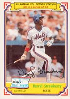 1984 Drake's #29 Darryl Strawberry Baseball Card